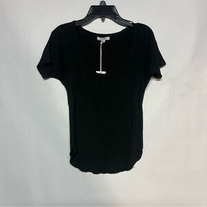 Z Supply Black Short Sleeve Tee
